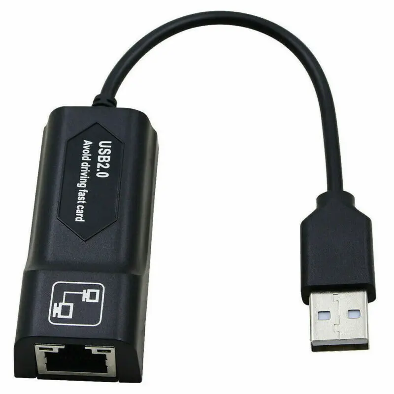 USB 2.0 LAN Ethernet Adapter Converter Cable For AMAZON FIRE TV OR STICK GEN 2/3/4 STOP THE BUFFERING |