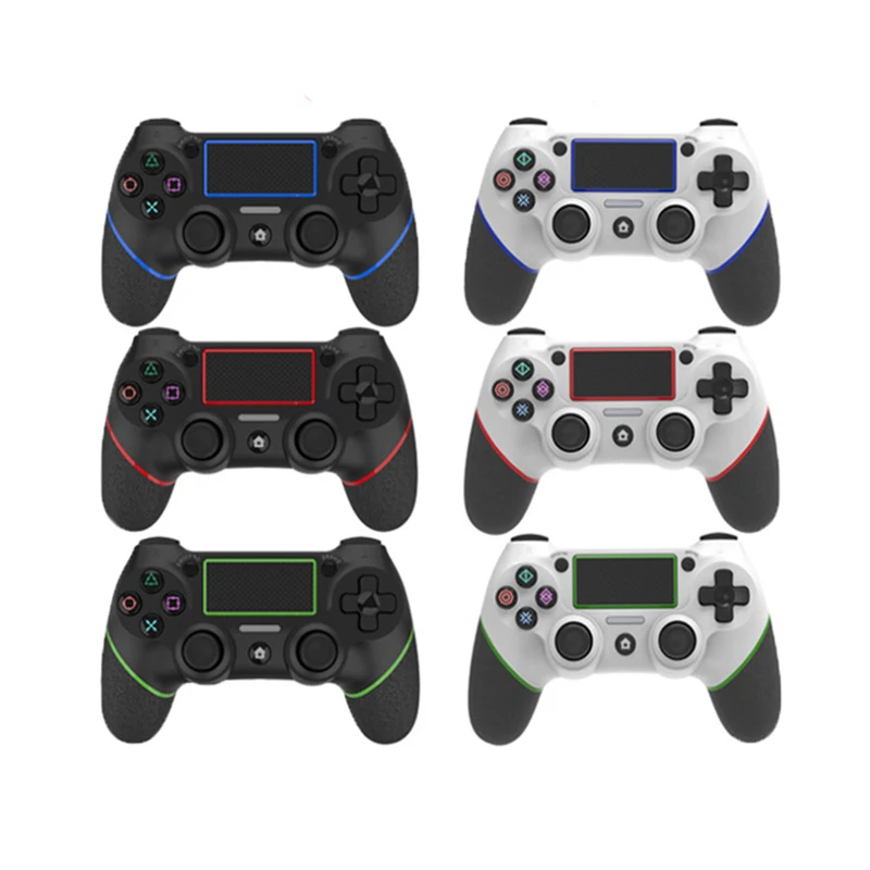 

joystick control for sony ps4, bluetooth, compatible with pro, wireless, usb