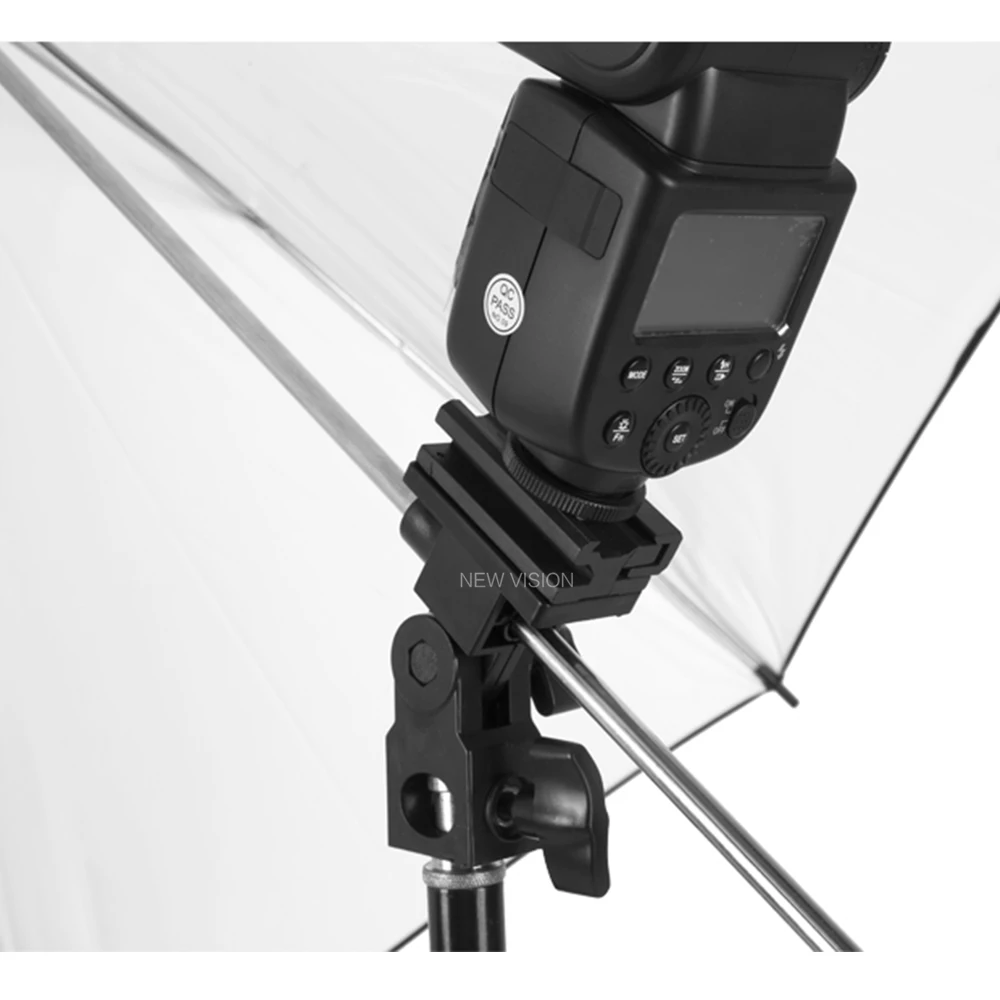 Адаптер типа B для вспышки Горячий башмак триггер держатель зонта поворотный