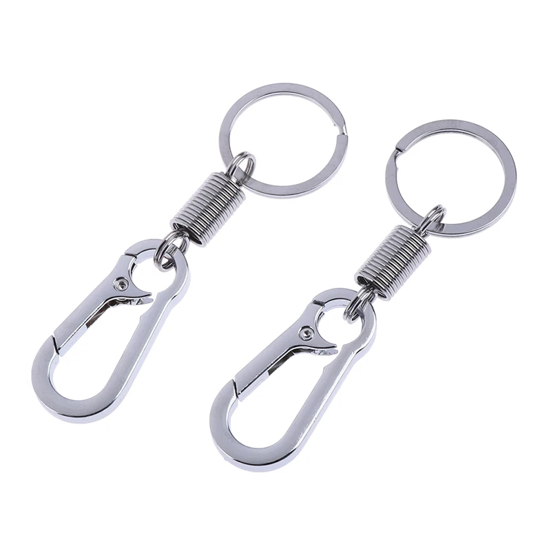 Автомобильный брелок из нержавеющей стали мужской модный Зажим для ремня петля