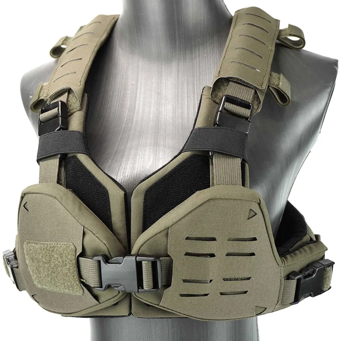 

DMgear Tactical Vest Sexy Bikini Armour For Woman Tactics Accessories - Camouflage Black Green (MC / BK / RG ) S