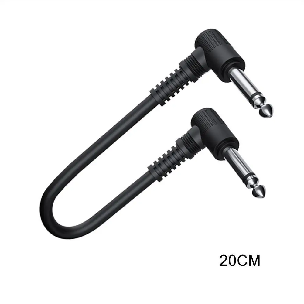 

[ Clearance Sale ] 15cm Guitar Effect Pedal Cable Wire Adapter Guitar Patch Cord Guitar Audio Cables For Electric Guitar Effect
