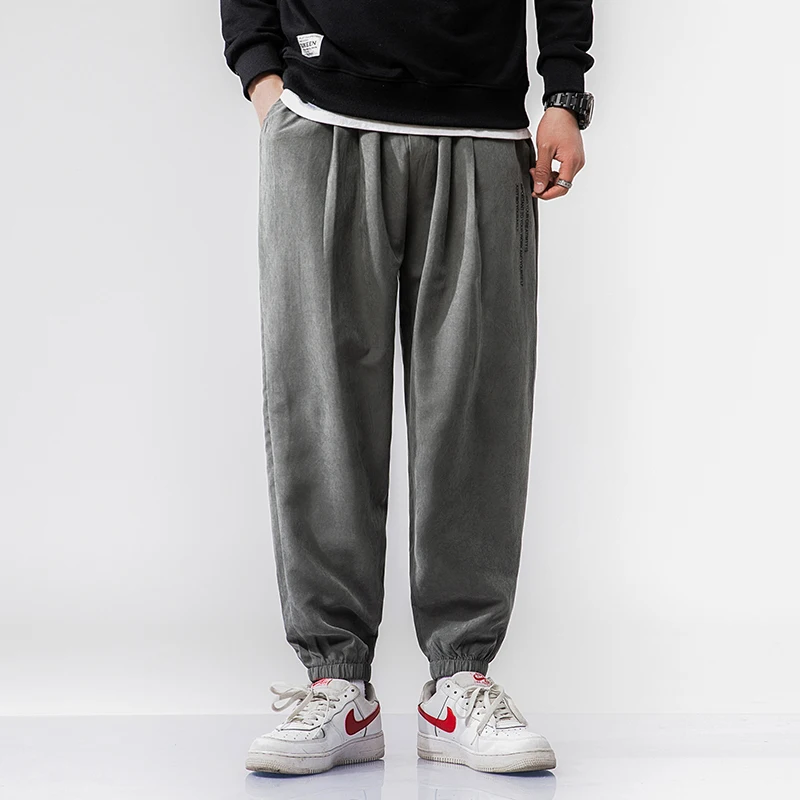 

2021 Spring And Summer Men's Overalls Are Popular Hot-Selling Loose Casual Sports Pants Trend Wild Street Men's Trousers S-3XL