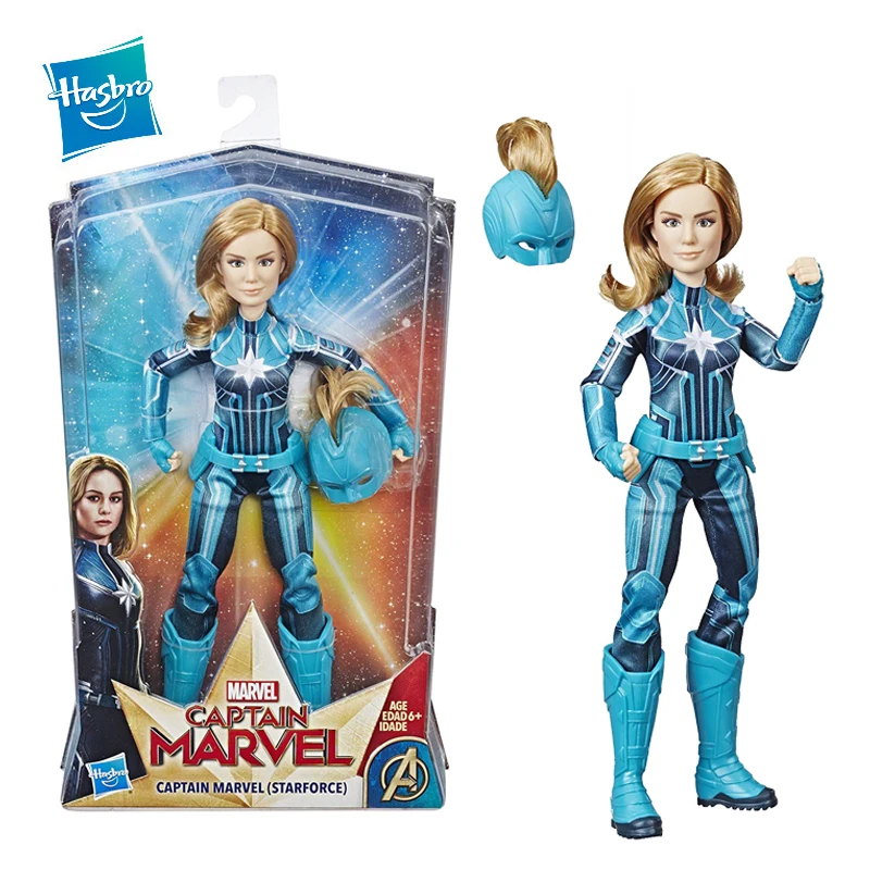 

Фигурка аниме Hasbro серии Marvel Legends, 12 дюймов, подвижные шарнирные фигурки капитана Marvel, коллекционные игрушки