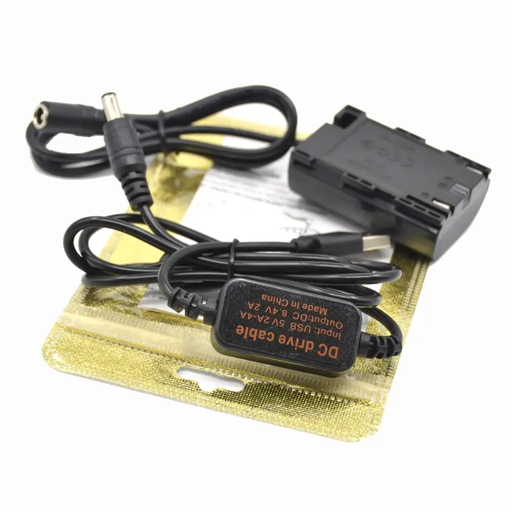 Блок питания 5 в пост. Тока 3A 4A комплект usb кабеля с разъемом для Canon EOS 5D Mark II III 5D2 5D3