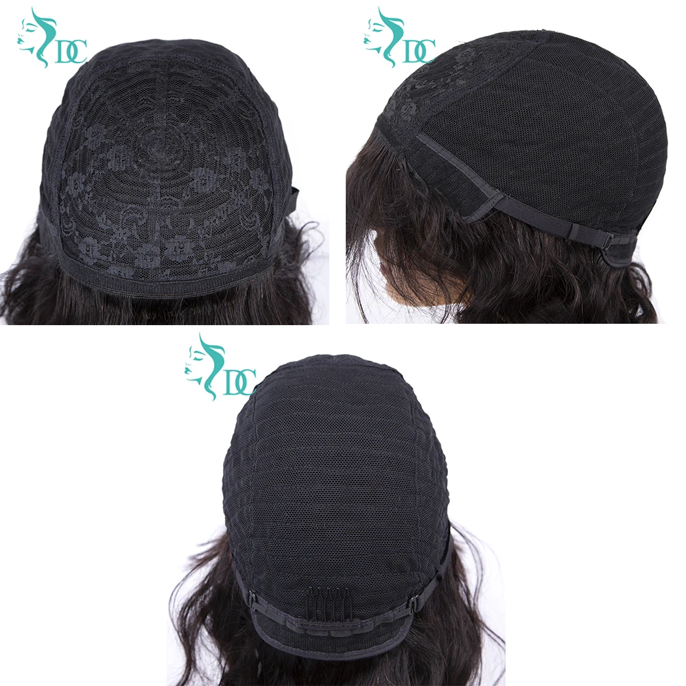 

DC Hair Brazilian kinky Curly Human Hair Wigs With Bangs Wig Full Machine Made Wigs For Women Remy Wig With Bangs Wig