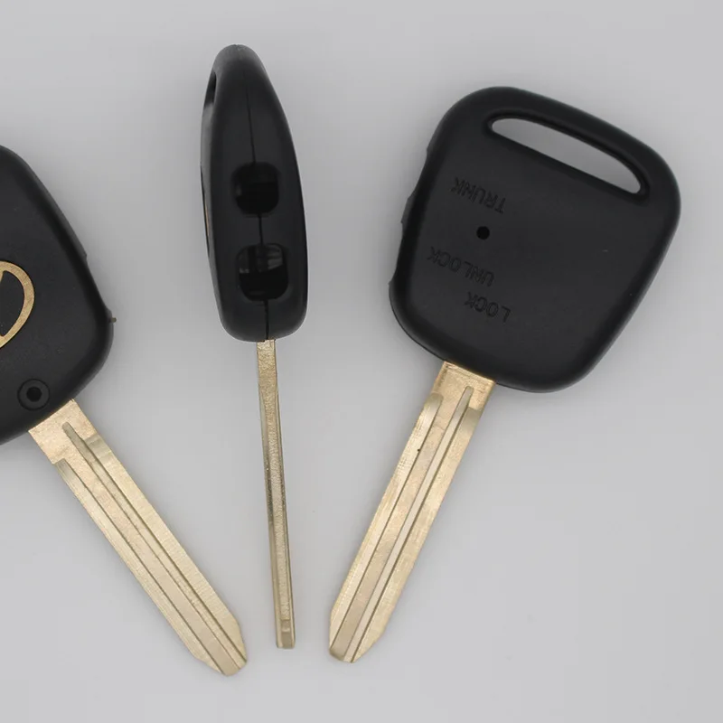 PCS 1 Hole Button With TOY43 Blade Car Key Case Replace Remote Shell For TOYOTA Carina Estima Harrier Previa Corolla Celica | Автомобили и