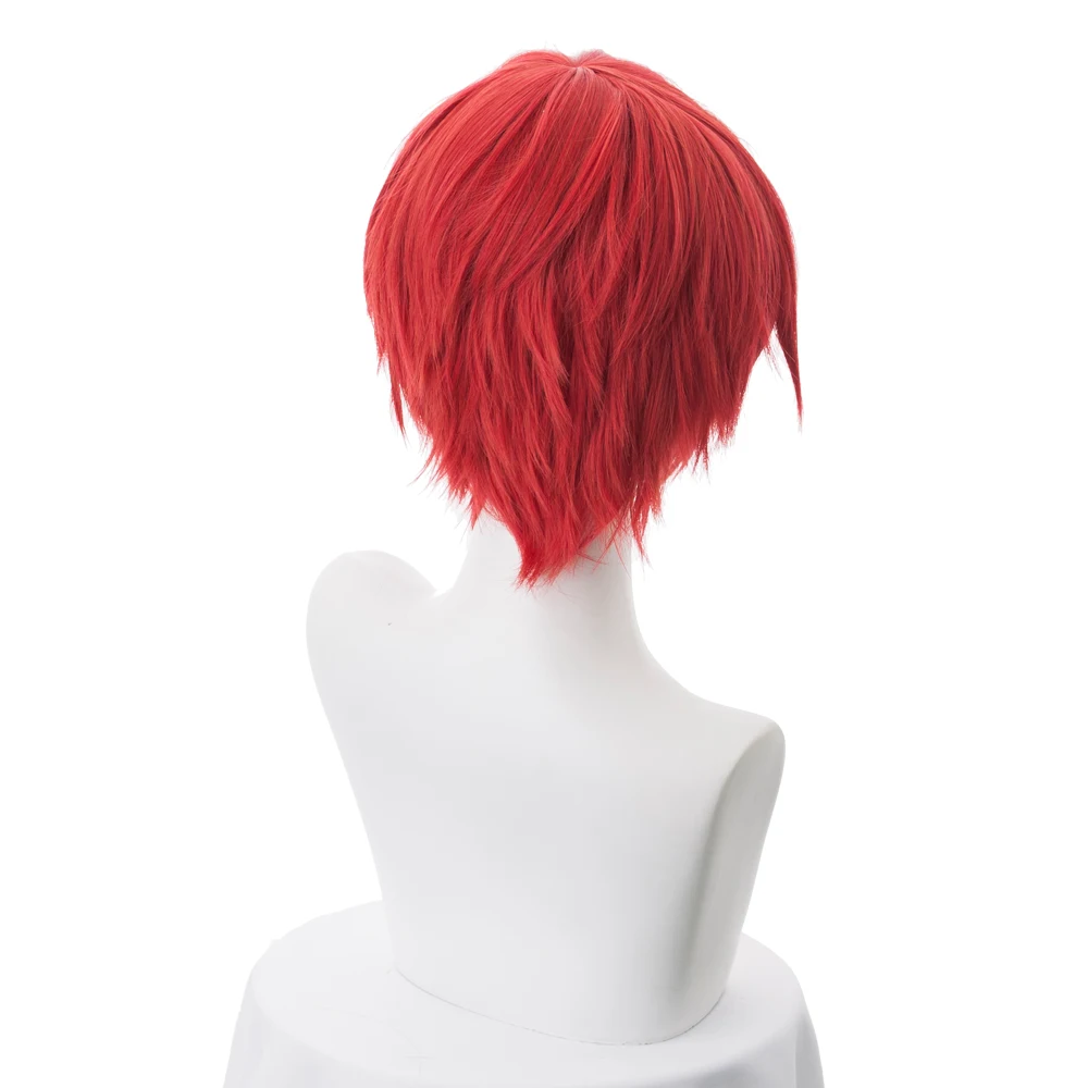 Karma Akabane Akashi Seijuro Sasori короткий красный костюм для косплея парик Термостойкое