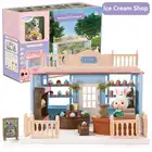 1:12 лесные животные миниатюрная мебель Koala хлебобулочные туристические автомобили двухслойная Кухня Спальня Ванная Кукольный дом подарок для девочек