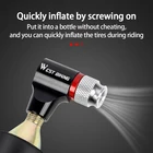 Велосипедный мини-насос CO2 с углекислотой углерода, надувной насос для французского и американского горного велосипеда, портативное горное оборудование