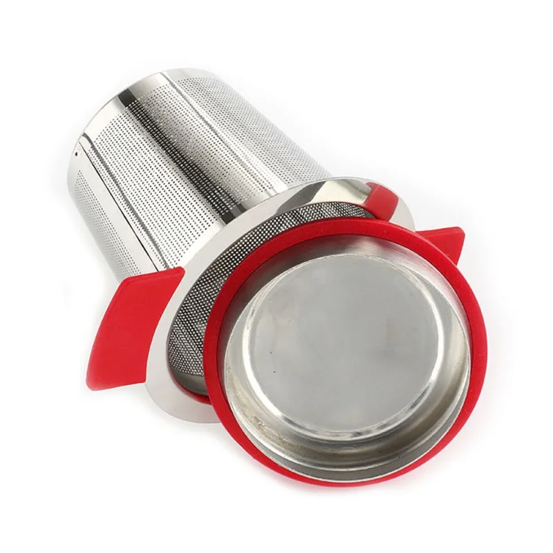 Чай утечки сетки Infuser Фильтр для чая повторного использования фильтр горшок