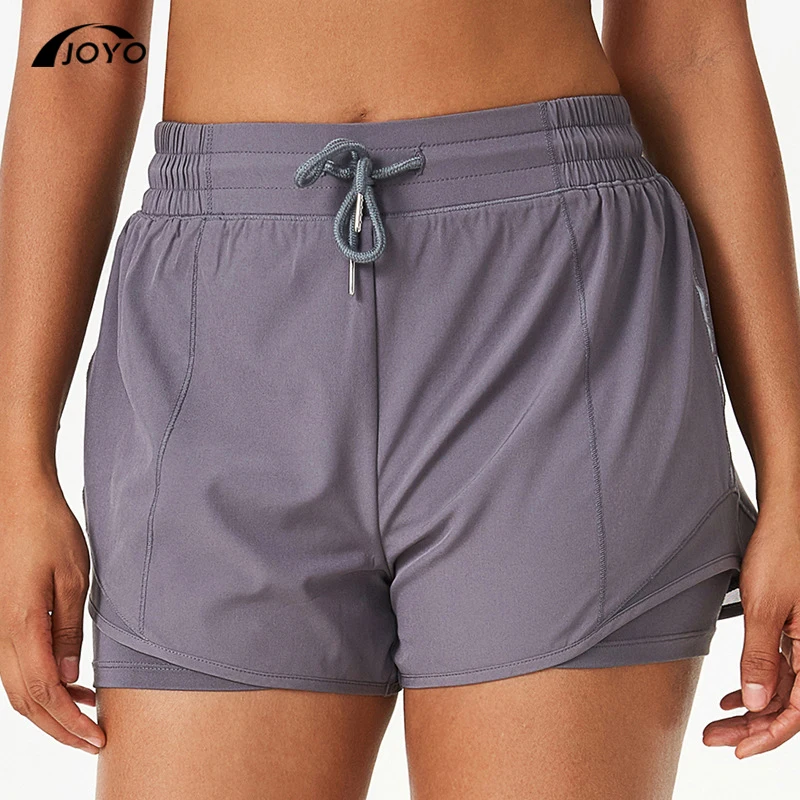 

Шорты спортивные женские, с карманами на молнии, светоотражающие