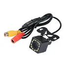 Автомобильная камера заднего вида, универсальная камера заднего вида с 12 светодиодами, ночным видением, 170 цветов, HD, парковочная камера заднего вида, водонепроницаемое изображение, широкоугольный C4S0