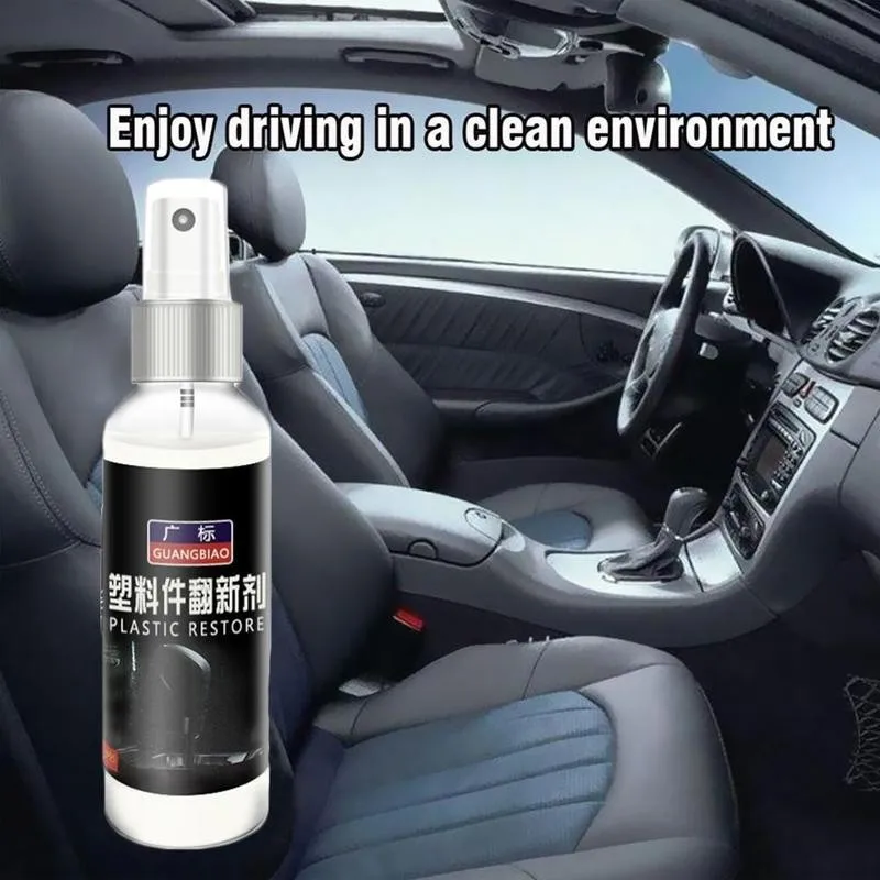 

50/120ml Refurbishment Agent Wax For Plastic Parts Car Wax Dashboard Interior Wax Polishing Renovation Liquid Maintenance