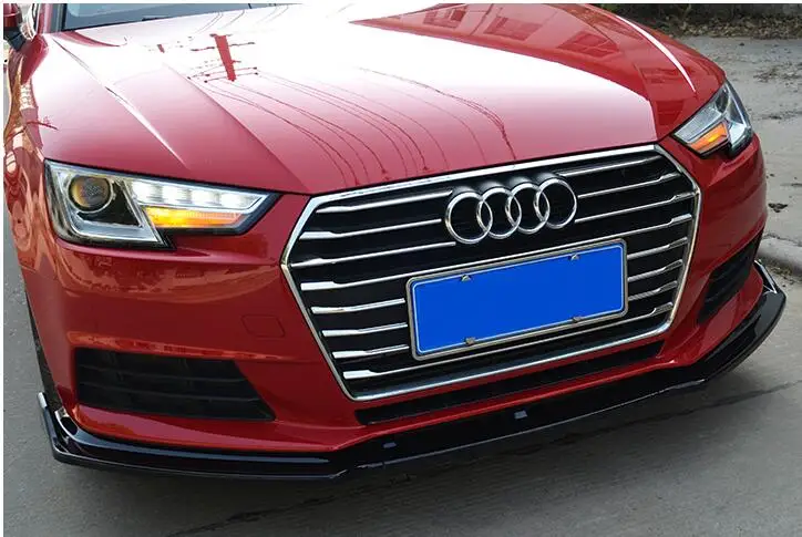 Для AUDI A4 Задний Спойлер ABS задний передний бампер диффузор защитные бамперы для