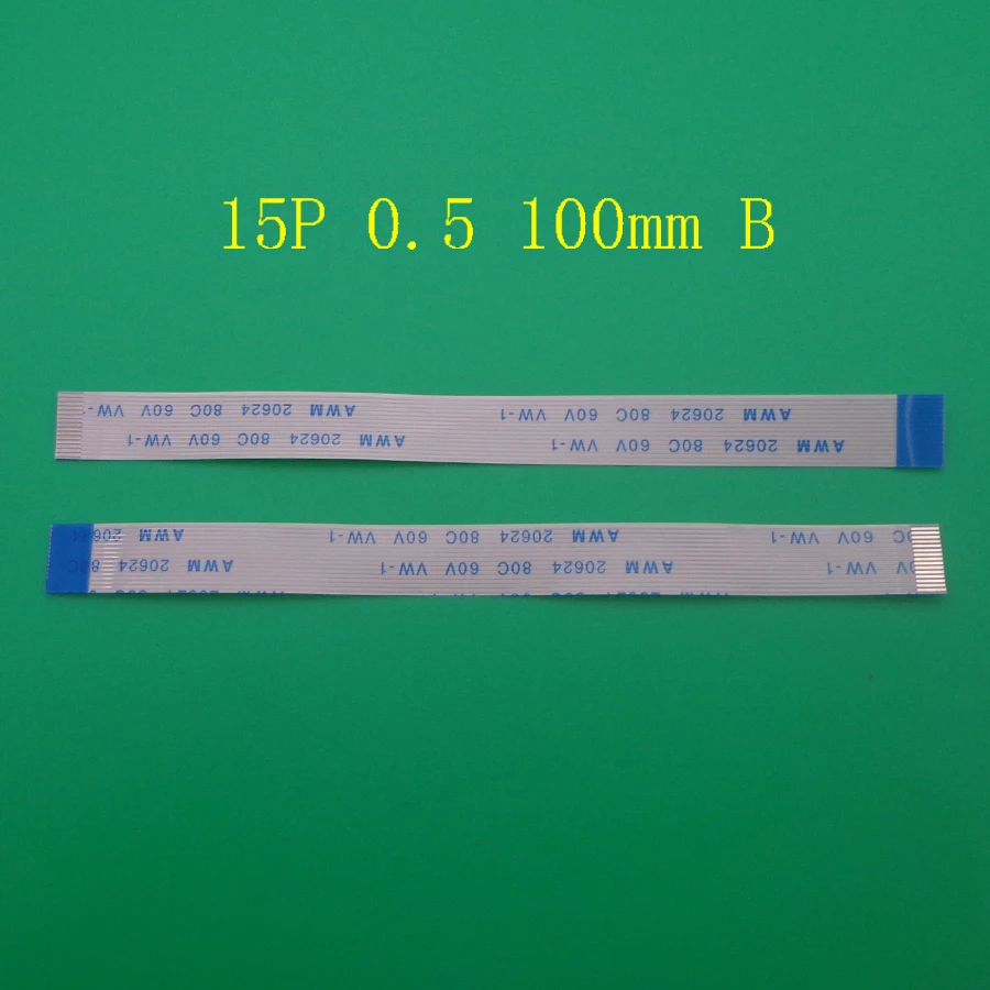 1 шт. плоский гибкий кабель FFC FPC LCD AWM 20624 80C 60 в Φ 15 контактов 0 5 мм ширина 8 100 Тип