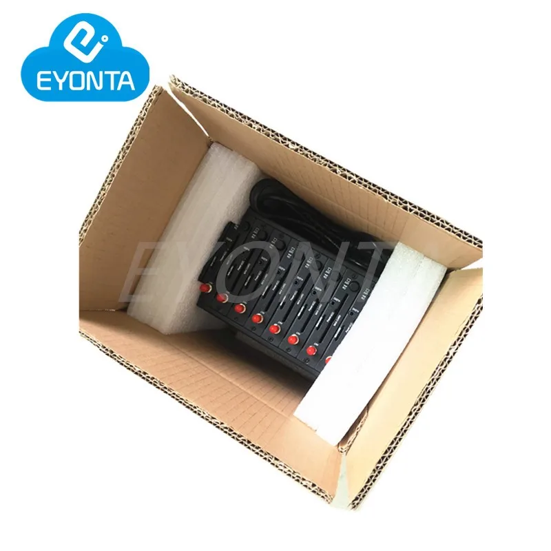 Модем SMS Q24plus с 8 портами GSM модем бассейном GPRS для модуля Wavecom USB AT-команды
