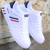 mens low top casual skateboarding shoes flat shoes white shoes outdoor leisure sneaker breathable walking shoes