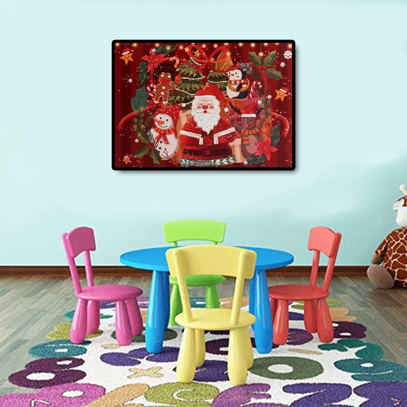 

1000 Piece Santa Claus Jigsaw Puzzles Educational Children Creative Gifts Adult Kids Decompression Game Toy