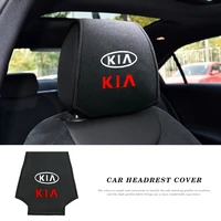 car headrest cushion neck pillow case auto seat headrest pillow cover for kia motors cerato sportage r k2 k3 k5 auto accessories