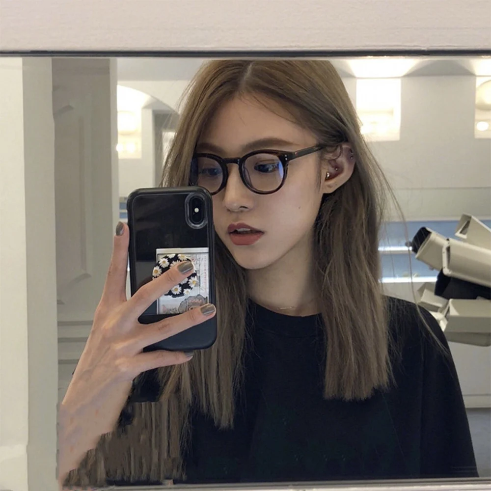 

1Pcs Fashion Unisex Portable Optical Glasses Ultra Light Resin Blue Light Blocking Glasses Flexible Vision Care Computer Glasses