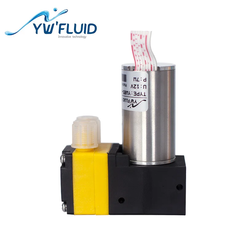 YWfluid электрическая мощность 12В/24В BLDC мини водяной и воздушный мембранные насосы