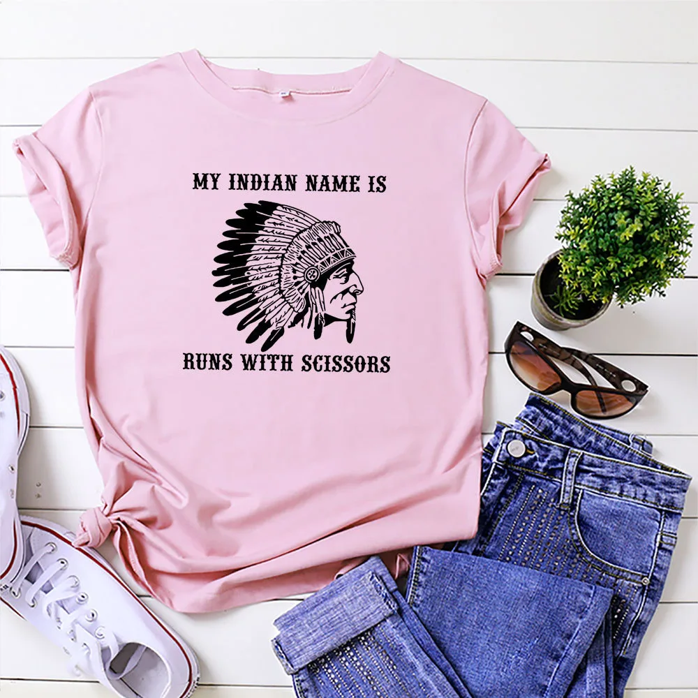 

S-5XL Oversized T shirt Women 100% Cotton Harajuku Print O-Neck Short Sleeve Tshirt Femela Tops Tee