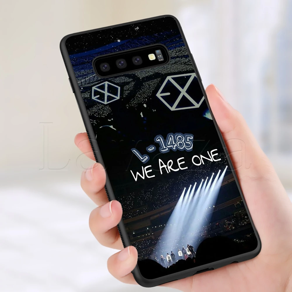 Мягкий силиконовый чехол Lavaza EXO chen для Samsung A10S A20S A30S A40S A50S A60 A70S M10 M20 M30|Бамперы| |