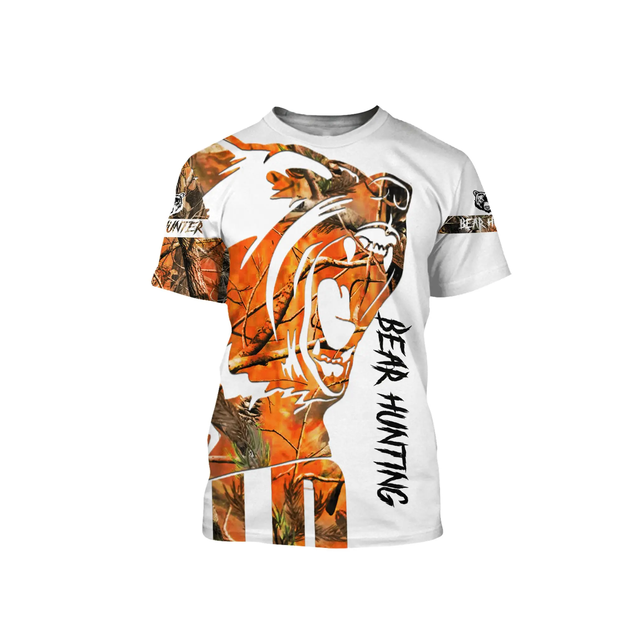 

Summer Fashion t-shirt Deer Hunting 3D Printed t shirt Harajuku Short sleeve T shirts women for men Casual tee tops Dropshipping