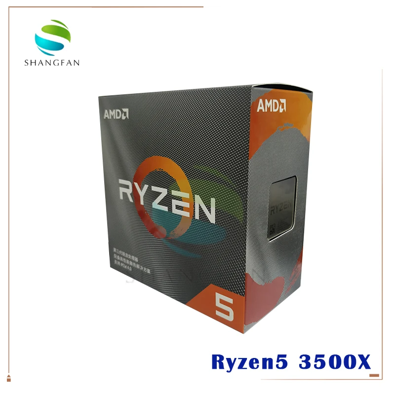 Процессор AMD Ryzen 5 3500X R5 3 6 ГГц шестиядерный шестипоточный процессор 7NM 65 Вт L3 = 32M 100