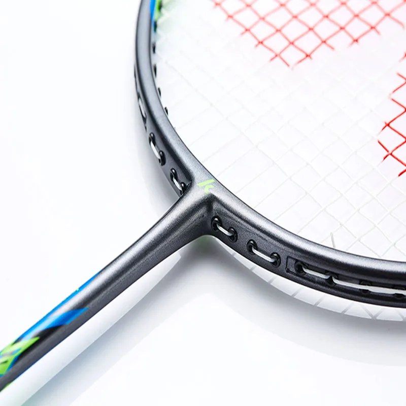 

Kawasaki Badminton Racket 1U Aluminum Alloy Frame Badminton Racquet With String KC-100 With Free Gift Shuttlecock