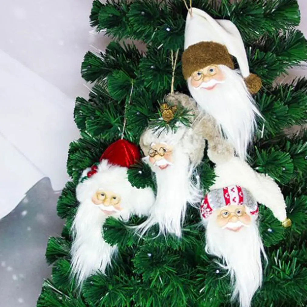 Рождественское красное вино бутылок мешок Рождественская Елка Топ сердце