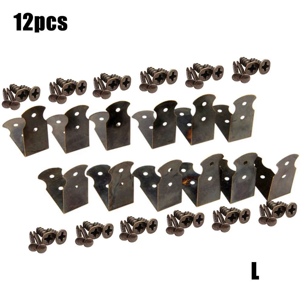 

Green Bronze Antique Bronze Corner Protector Gift Box Wooden Cases Corner Bracket Decorative Corner Protectors With Nails