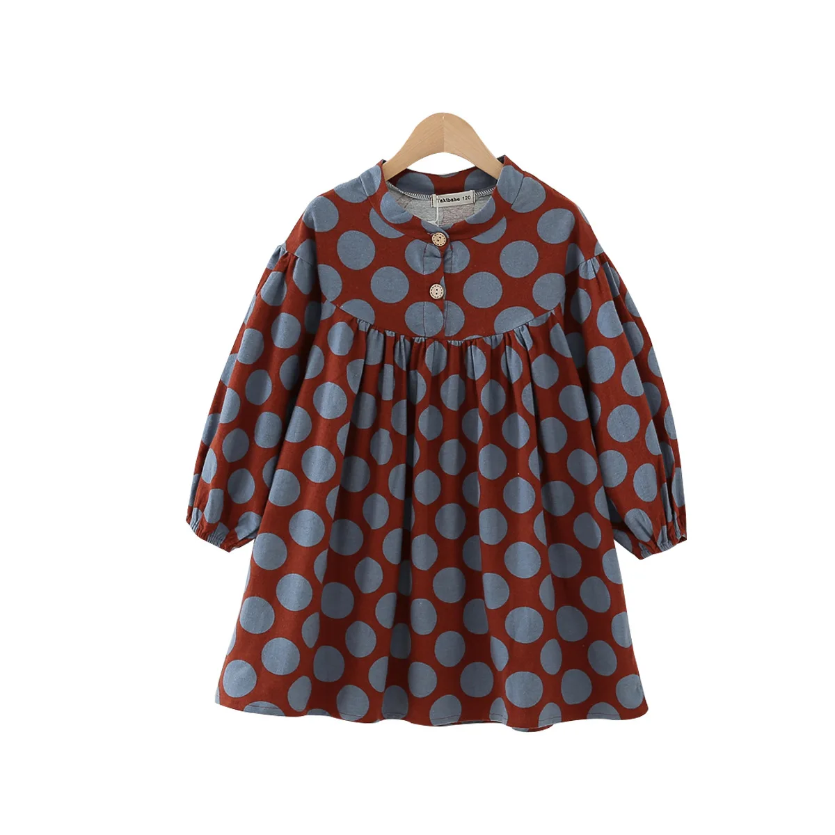 

Kids Princess Dress 2020 Autumn Children Girls Clothes Girls Dresses Fashion Dot Print Kids Dresses 6 8 10 12 14 Y Teen Girl