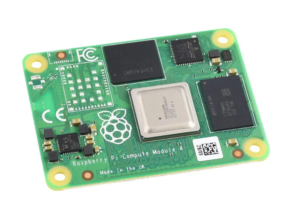 

Raspberry Pi Compute Module 4, The Power Of Raspberry Pi 4 In A Compact Form Factor, No WIFI Module, 8GBRAM, 32GB eMMC Flash