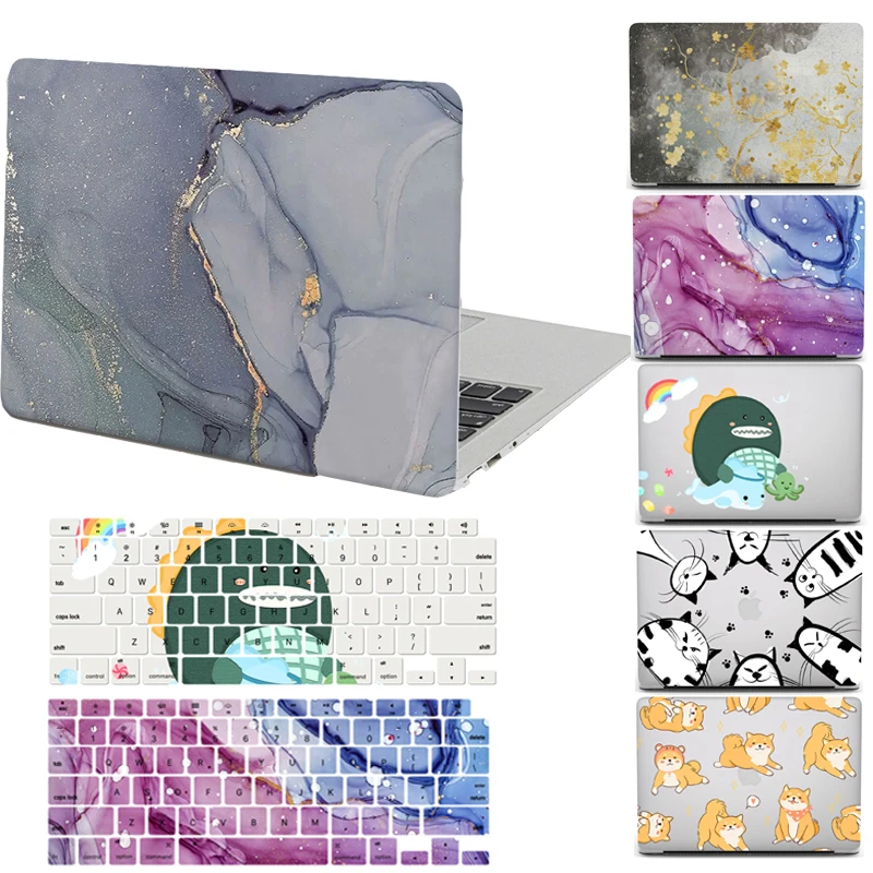 Чехол для ноутбука 2021 дюйма Apple Mac Book Air 13 A2337 A2179 Новый чехол MacBook M1 Pro 3 11 15 A2251 с