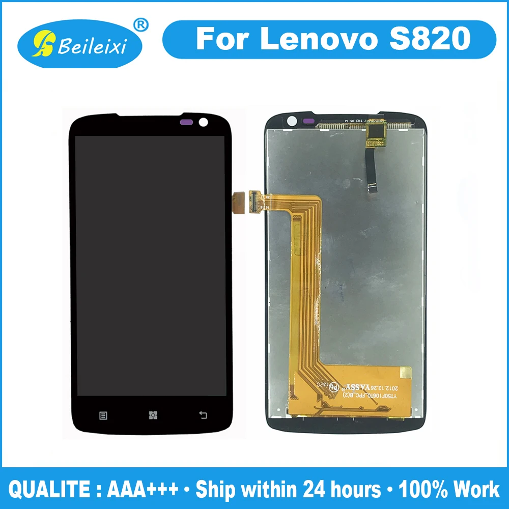 For Lenovo S820 LCD Display Touch Screen Digitizer Assembly Replacement Parts | Mobile Phone Screens
