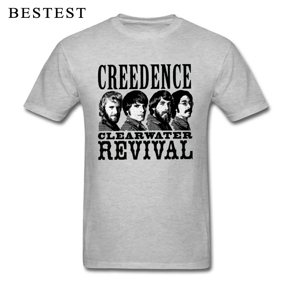 Лучшая мужская футболка Creedence Clearwater топы рубашки рок-группы хлопковая Молодежные