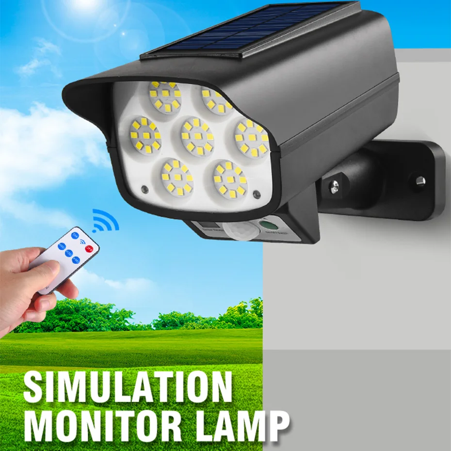

63 LED Outdoor Solar Light Waterproof PIR Motion Sensor Solar Lamp 3 Mode for Home Garden Street Lights Solar Powered Wall Lamp