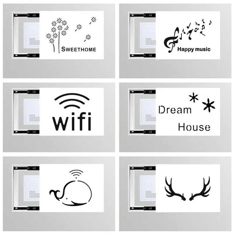 

White Electric Meter Box WIFI Fiber Box Decor Punch-free Power Switch Box Frame Cover Home Distribution Box Occlusion Rack