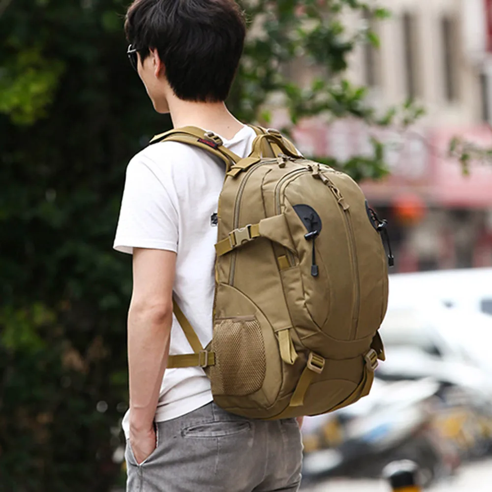 Мужской военный рюкзак тактический для кемпинга походов водонепроницаемая