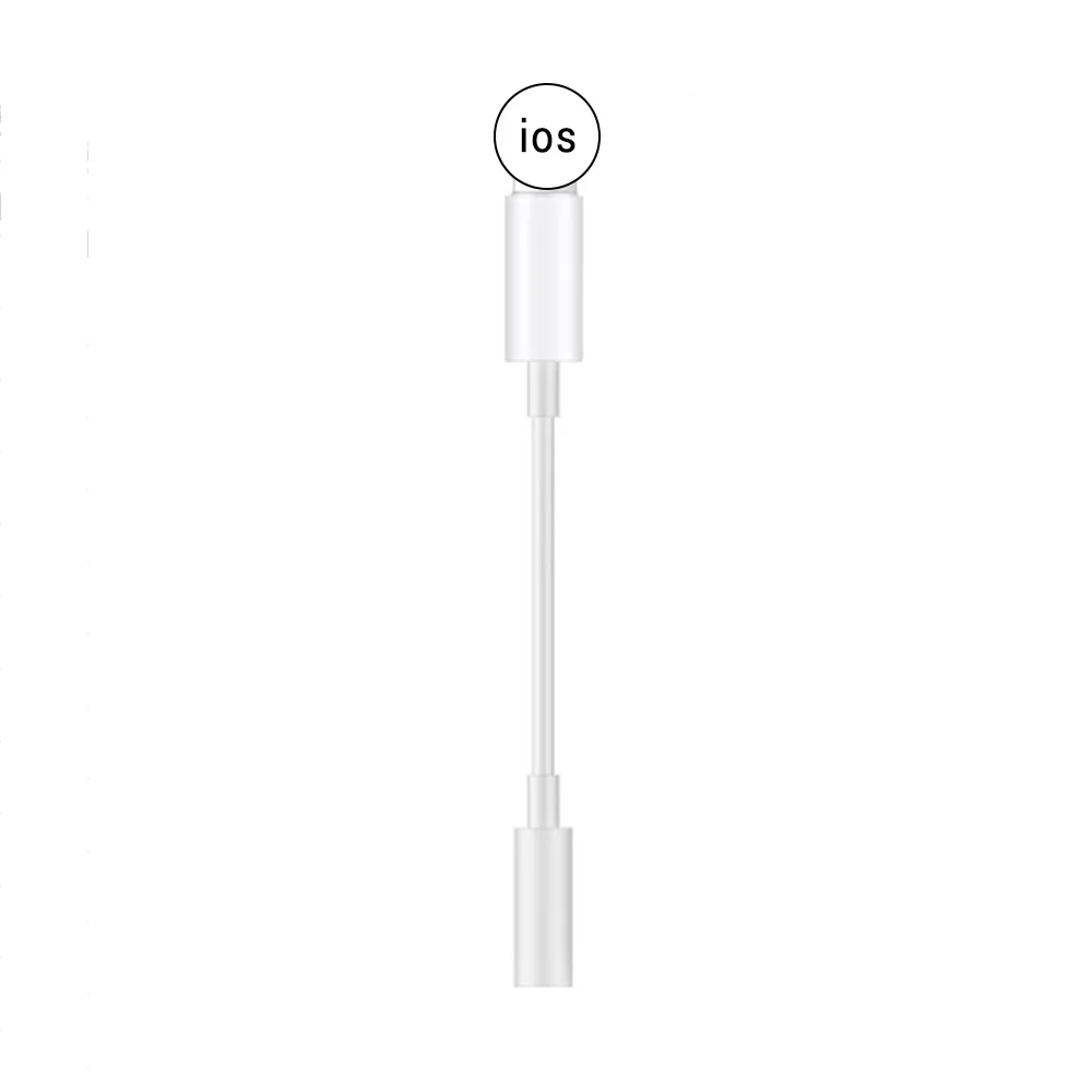 IOS Syetem адаптер для наушников для IPhone 7/8/X/XS 3,5 мм Lightning вспомогательный аудио адаптер, разъём кабель адаптеры для наушников