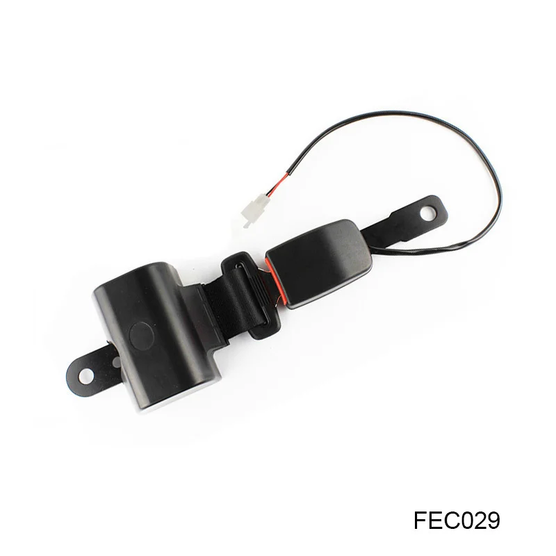 

2 point ALR Safety Seat Belts Automatic Locking Retractor Safety Belt With Alarm Power Seat Belt Switch FEC029