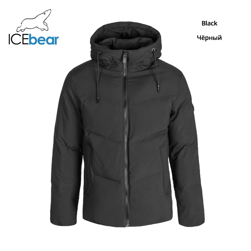 ICEbear новая зимняя Толстая Теплая мужская куртка Стильное повседневное Мужское пальто брендовая одежда MWD19617I - Цвет: M902