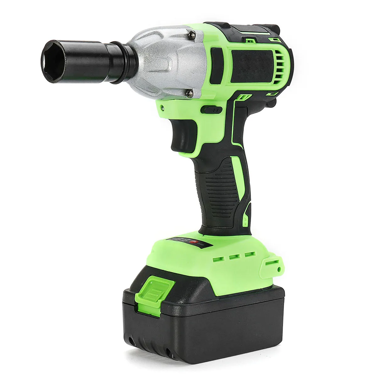 

98VF Electric Impact Wrench Brushless Wrench Socket 1/2pcs Li-ion Battery Hand Drill Installation Power Tools With Storage Box