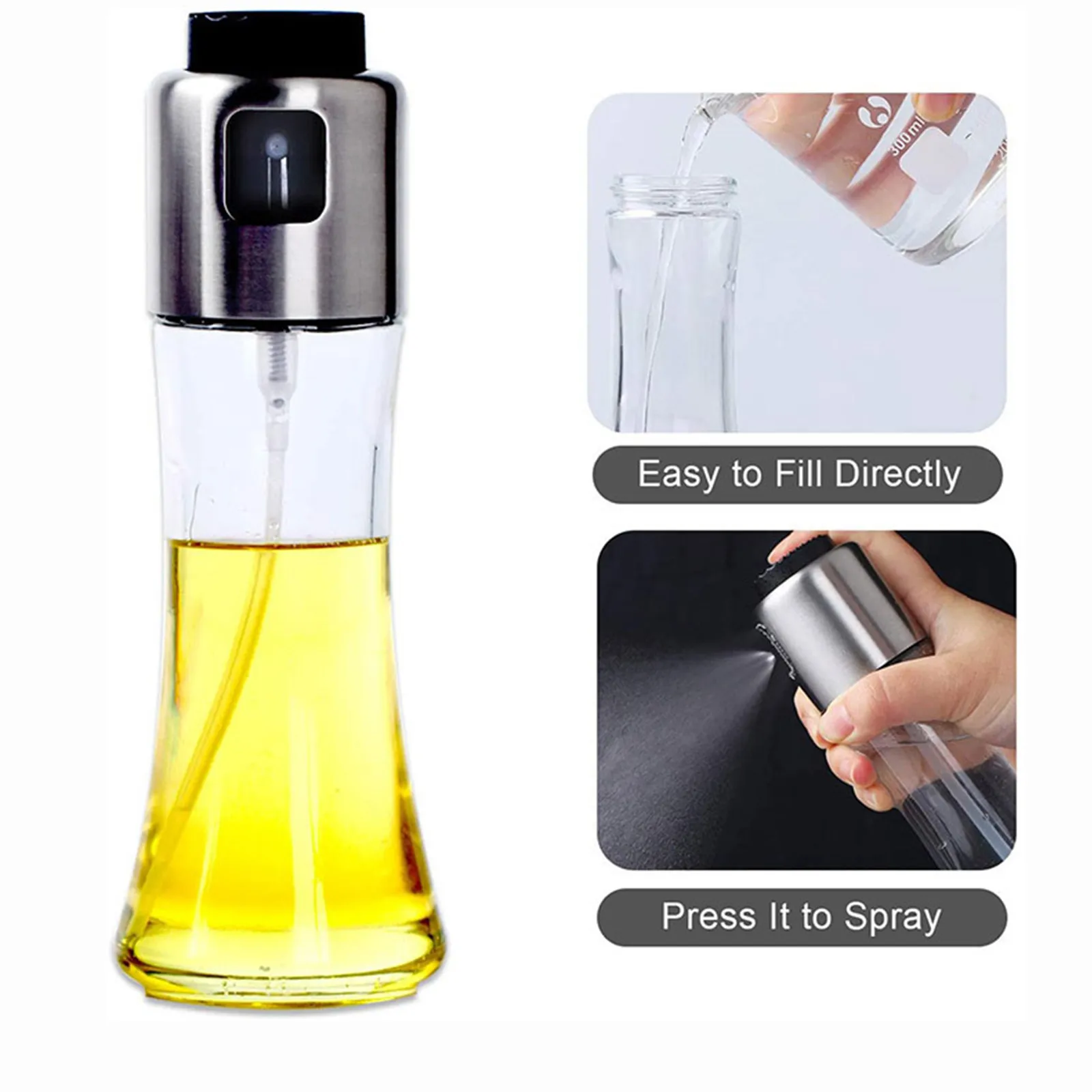 

Barbecue Spray Bottleoil Spray Bottle Cooking Baking Vinegar Mist Sprayer For Kitchen Cooking Bbq Grilling Roasting Spray Bottl