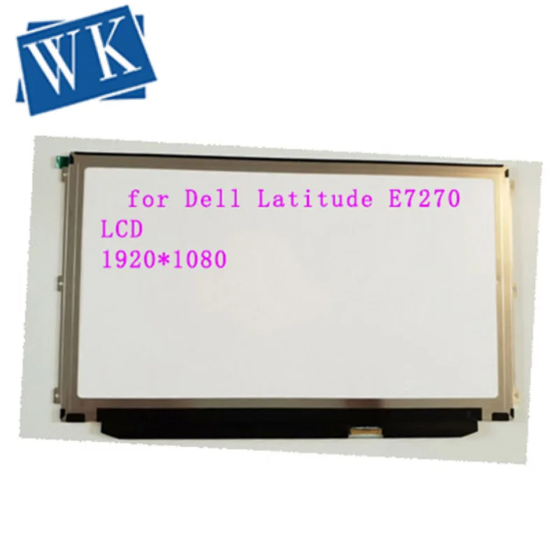 12," Матрица ноутбука светодиодный ЖК-экран для Dell Latitude 12 E7270 WUXGA 1920X1080 30 контактов Full HD дисплей Панель ips Замена