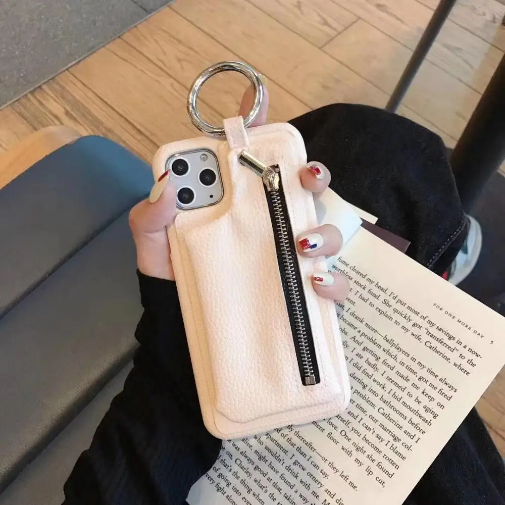 Роскошный чехол-кошелек из искусственной кожи на молнии для iPhone 11, 11Pro MaX, XR, XS, XS, Max, Женский Стильный чехол для iPhone 7, 8, 6, 6S Plus, чехол