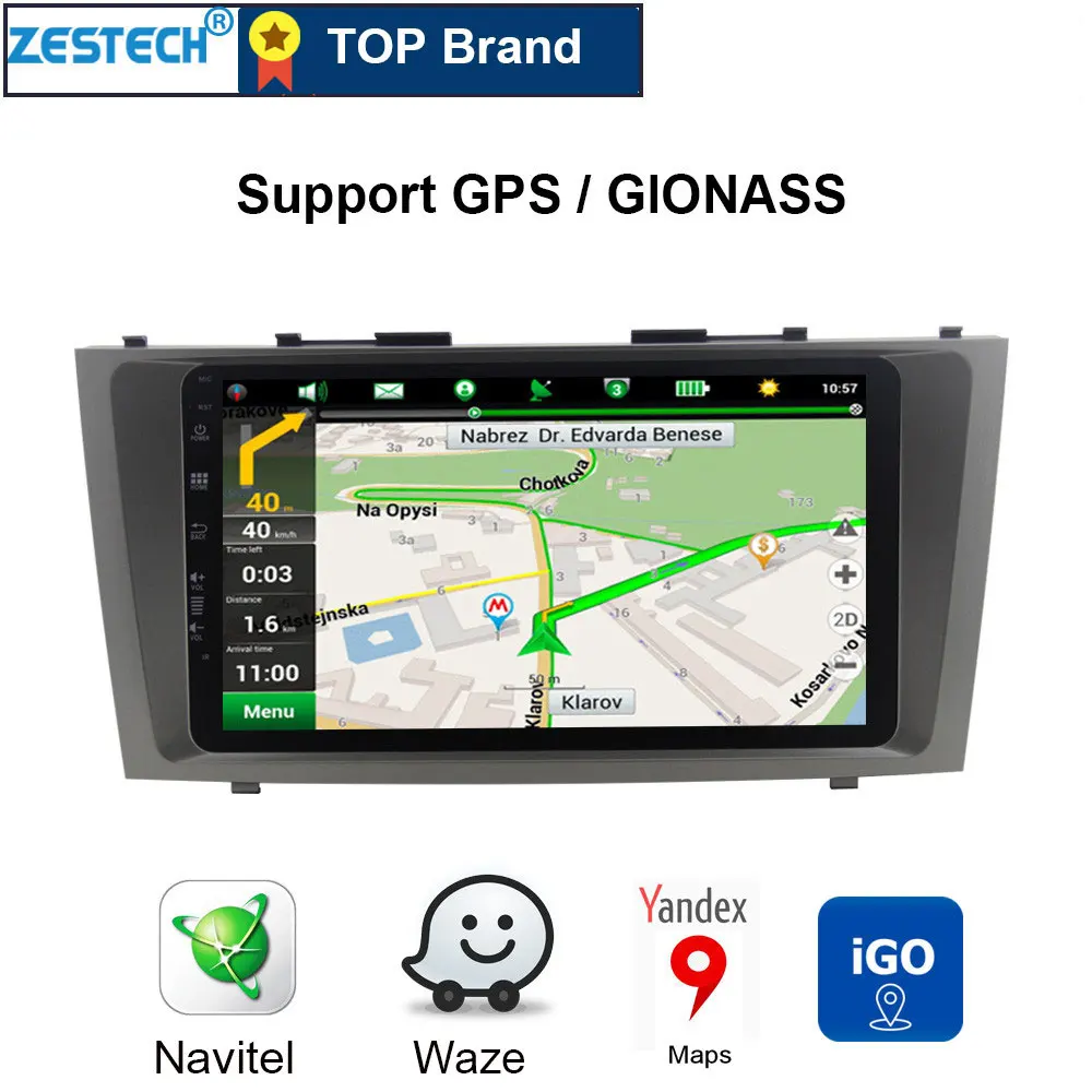 Android 2 din автомобильное радио, DVD, GPS плеер для Toyota Camry 40 2007 2008 2009 автомобильное радио стереосистема Аудио мультимедиа для camry 40