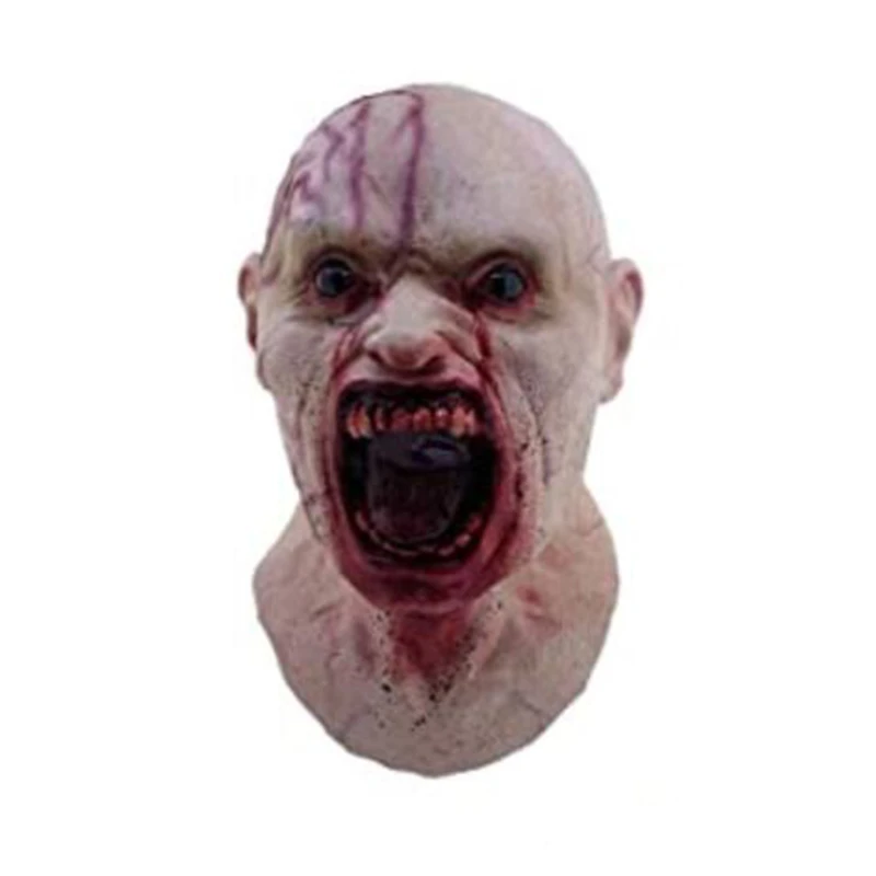 

Halloween Party Mask Props Horror Masks Flesh-colored Zombie Halloween Horror Cosplay Hot Sale Mask 2021 New